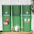 Custom Ireland Rugby with Celtic Pattern Skinny Tumbler Shamrock Go Champions