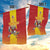 Custom Spain Field Hockey Garden Flag Sporty Style with Bull Mascot