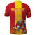 Custom Spain Field Hockey Polo Shirt Sporty Style with Bull Mascot