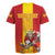 Custom Spain Field Hockey Rugby Jersey Sporty Style with Bull Mascot