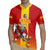 Custom Spain Field Hockey Rugby Jersey Sporty Style with Bull Mascot