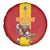 Custom Spain Field Hockey Spare Tire Cover Sporty Style with Bull Mascot