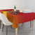Custom Spain Field Hockey Tablecloth Sporty Style with Bull Mascot
