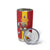 Custom Spain Field Hockey Tumbler Cup Sporty Style with Bull Mascot
