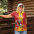 Custom Spain Field Hockey Women Polo Shirt Sporty Style with Bull Mascot