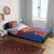 Custom Spain Football Go Champions Bedding Set Sporty Style with Bull Mascot