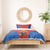 Custom Spain Football Go Champions Bedding Set Sporty Style with Bull Mascot