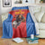 Custom Spain Football Go Champions Blanket Sporty Style with Bull Mascot
