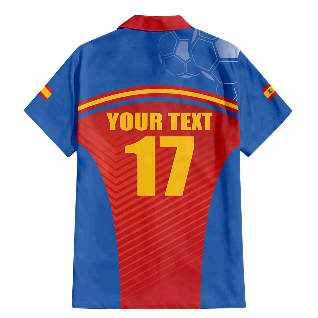 Custom Spain Football Go Champions Family Matching Mermaid Dress and Hawaiian Shirt Sporty Style with Bull Mascot