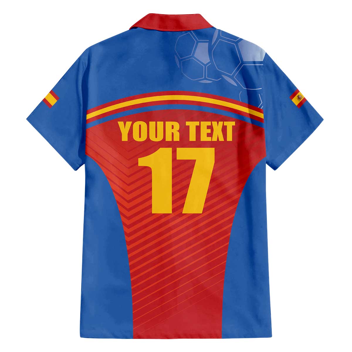 Custom Spain Football Go Champions Family Matching Off The Shoulder Long Sleeve Dress and Hawaiian Shirt Sporty Style with Bull Mascot