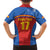 Custom Spain Football Go Champions Family Matching Tank Maxi Dress and Hawaiian Shirt Sporty Style with Bull Mascot