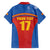 Custom Spain Football Go Champions Family Matching Tank Maxi Dress and Hawaiian Shirt Sporty Style with Bull Mascot