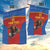 Custom Spain Football Go Champions Garden Flag Sporty Style with Bull Mascot