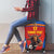 Custom Spain Football Go Champions Luggage Cover Sporty Style with Bull Mascot
