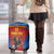 Custom Spain Football Go Champions Luggage Cover Sporty Style with Bull Mascot