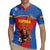 Custom Spain Football Go Champions Rugby Jersey Sporty Style with Bull Mascot