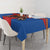 Custom Spain Football Go Champions Tablecloth Sporty Style with Bull Mascot
