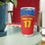 Custom Spain Football Go Champions Tumbler Cup Sporty Style with Bull Mascot