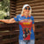 Custom Spain Football Go Champions Women Polo Shirt Sporty Style with Bull Mascot