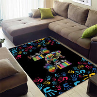 Autism Awareness Month Neurodiversity Area Rug 2nd April See The Able Not The Label