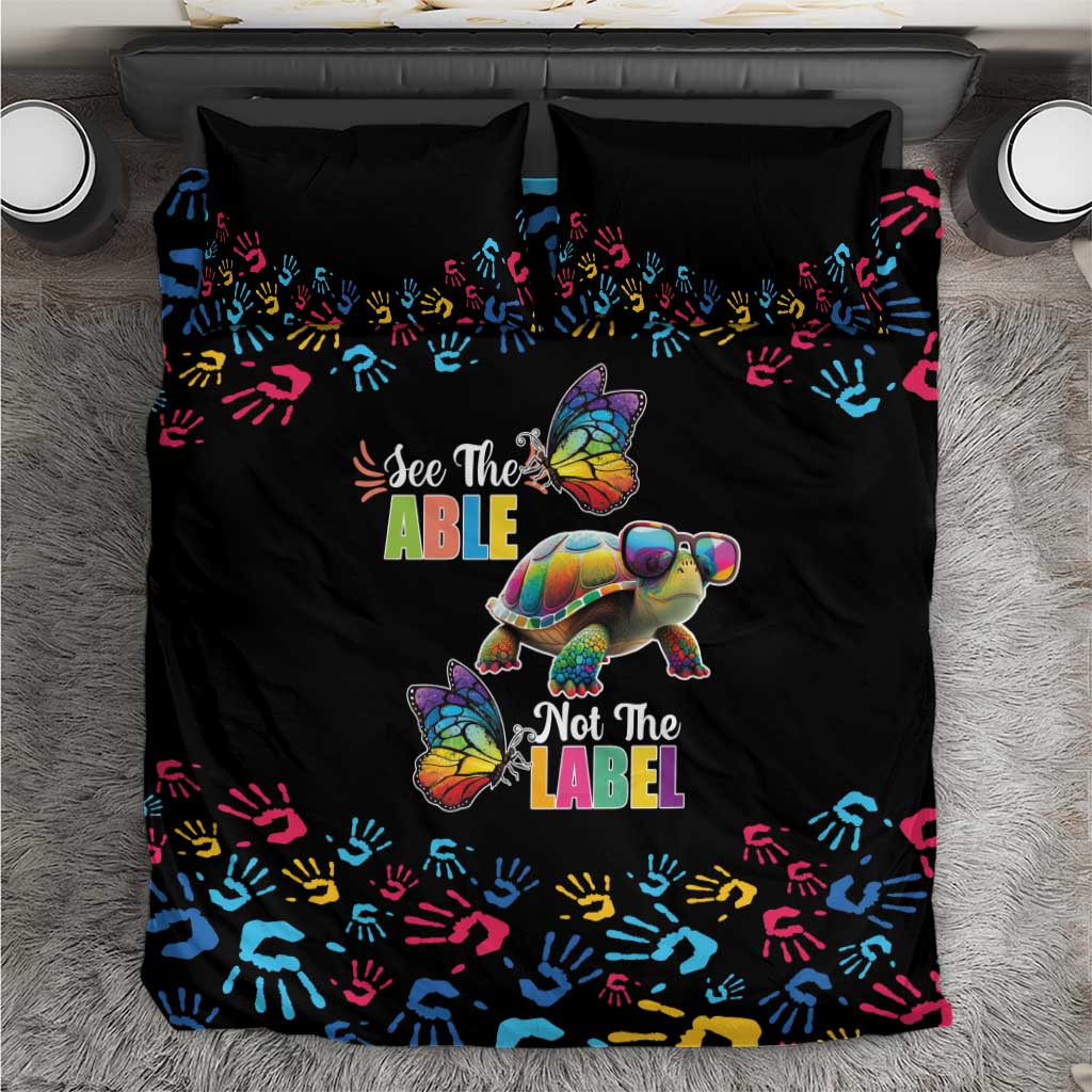 Autism Awareness Month Neurodiversity Bedding Set 2nd April See The Able Not The Label