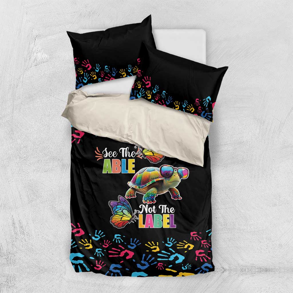 Autism Awareness Month Neurodiversity Bedding Set 2nd April See The Able Not The Label
