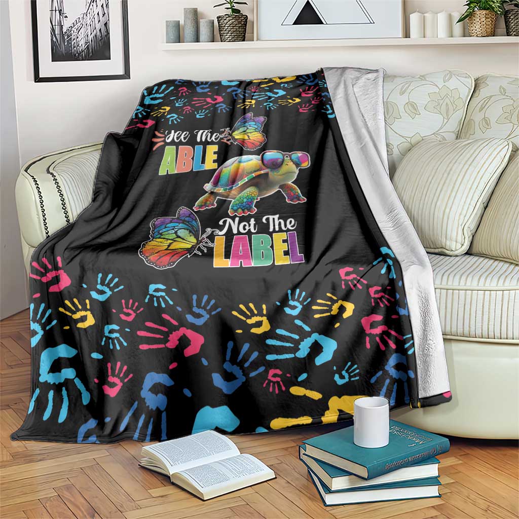 Autism Awareness Month Neurodiversity Blanket 2nd April See The Able Not The Label