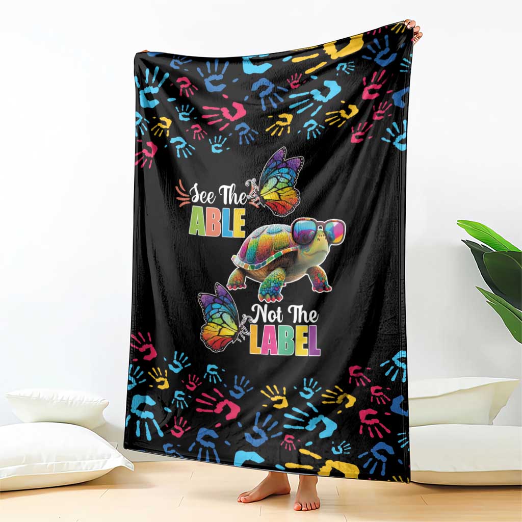 Autism Awareness Month Neurodiversity Blanket 2nd April See The Able Not The Label