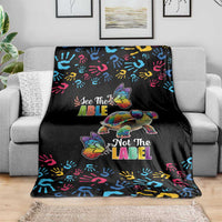 Autism Awareness Month Neurodiversity Blanket 2nd April See The Able Not The Label