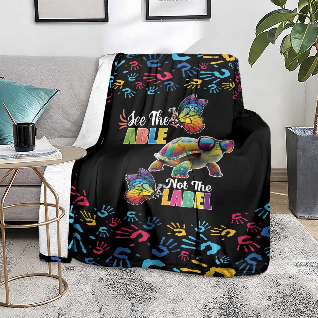 Autism Awareness Month Neurodiversity Blanket 2nd April See The Able Not The Label