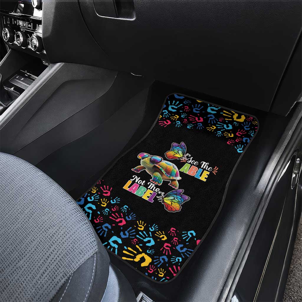 Autism Awareness Month Neurodiversity Car Mats 2nd April See The Able Not The Label