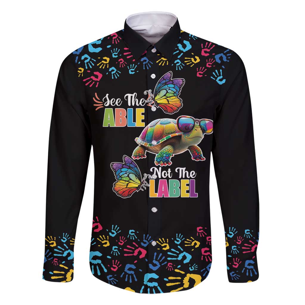 Autism Awareness Month Neurodiversity Family Matching Long Sleeve Bodycon Dress and Hawaiian Shirt 2nd April See The Able Not The Label