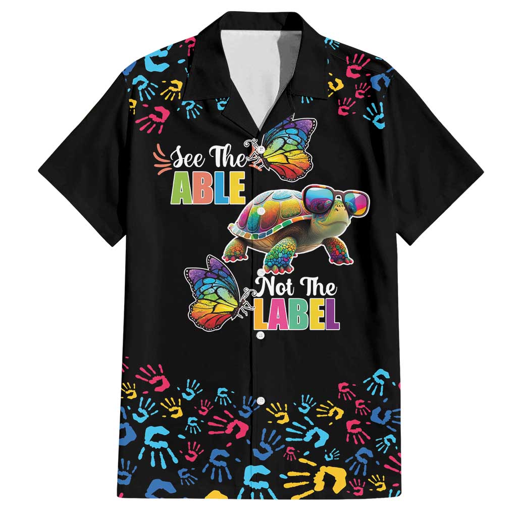 Autism Awareness Month Neurodiversity Family Matching Off Shoulder Maxi Dress and Hawaiian Shirt 2nd April See The Able Not The Label