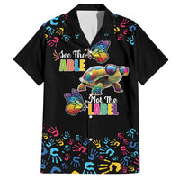 Autism Awareness Month Neurodiversity Family Matching Puletasi and Hawaiian Shirt 2nd April See The Able Not The Label