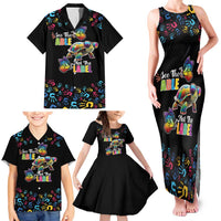 Autism Awareness Month Neurodiversity Family Matching Tank Maxi Dress and Hawaiian Shirt 2nd April See The Able Not The Label