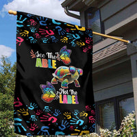 Autism Awareness Month Neurodiversity Garden Flag 2nd April See The Able Not The Label
