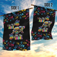 Autism Awareness Month Neurodiversity Garden Flag 2nd April See The Able Not The Label