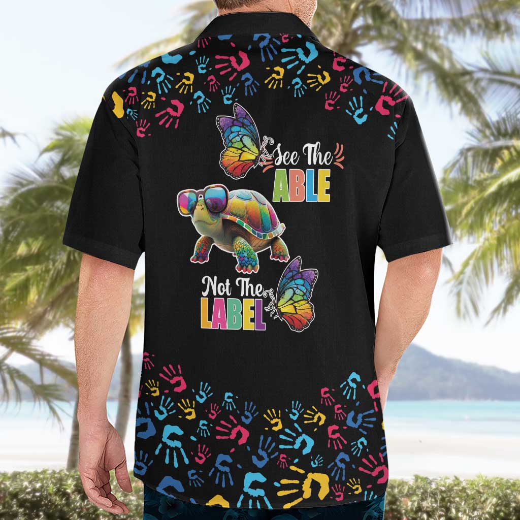 Autism Awareness Month Neurodiversity Hawaiian Shirt 2nd April See The Able Not The Label