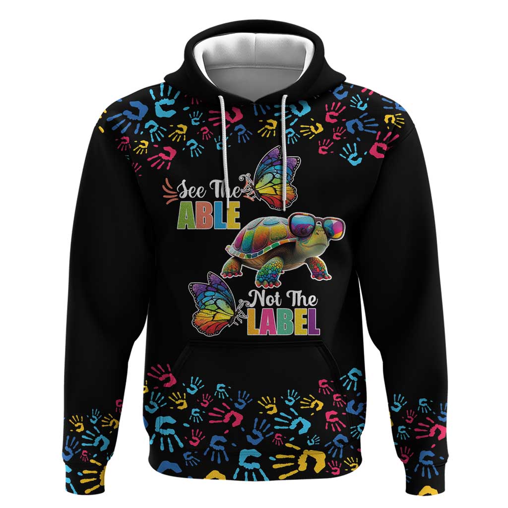 Autism Awareness Month Neurodiversity Hoodie 2nd April See The Able Not The Label