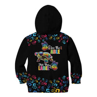 Autism Awareness Month Neurodiversity Kid Hoodie 2nd April See The Able Not The Label