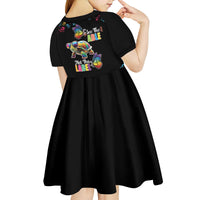 Autism Awareness Month Neurodiversity Kid Short Sleeve Dress 2nd April See The Able Not The Label