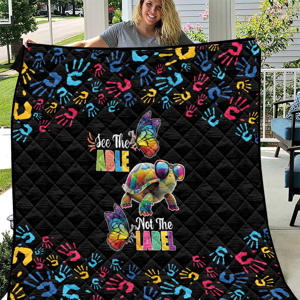 Autism Awareness Month Neurodiversity Quilt 2nd April See The Able Not The Label