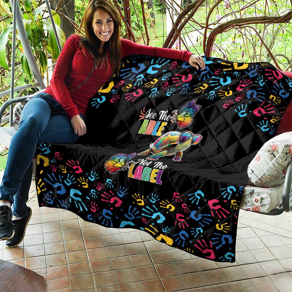 Autism Awareness Month Neurodiversity Quilt 2nd April See The Able Not The Label