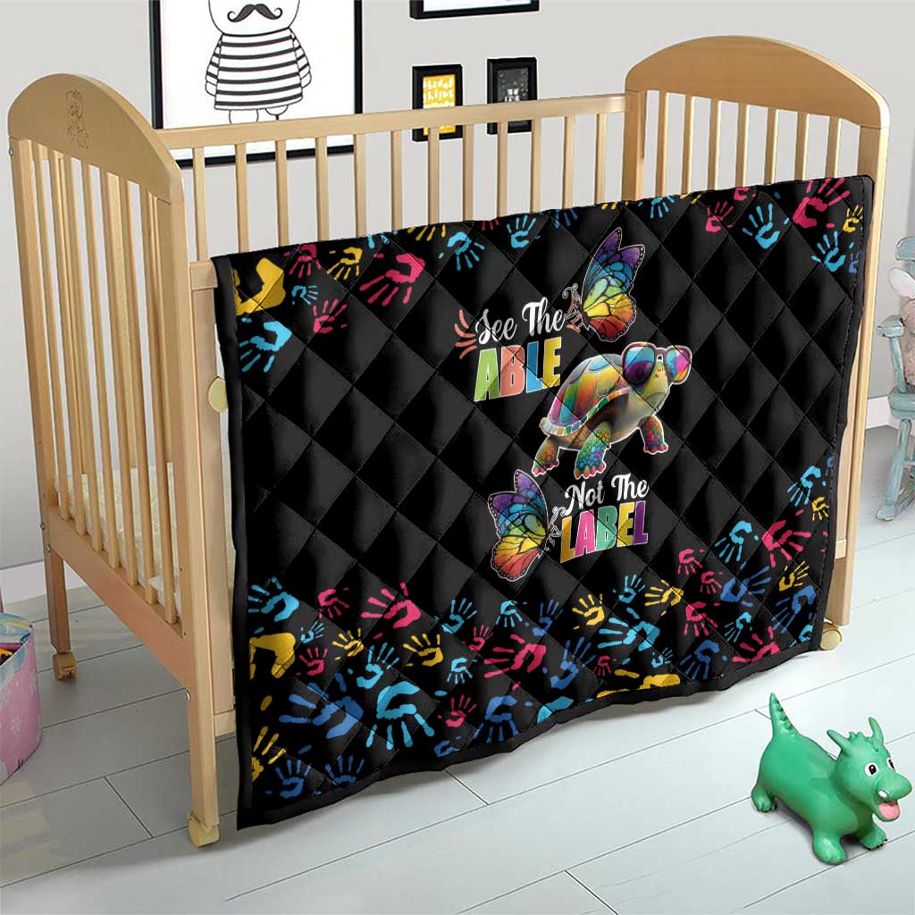 Autism Awareness Month Neurodiversity Quilt 2nd April See The Able Not The Label