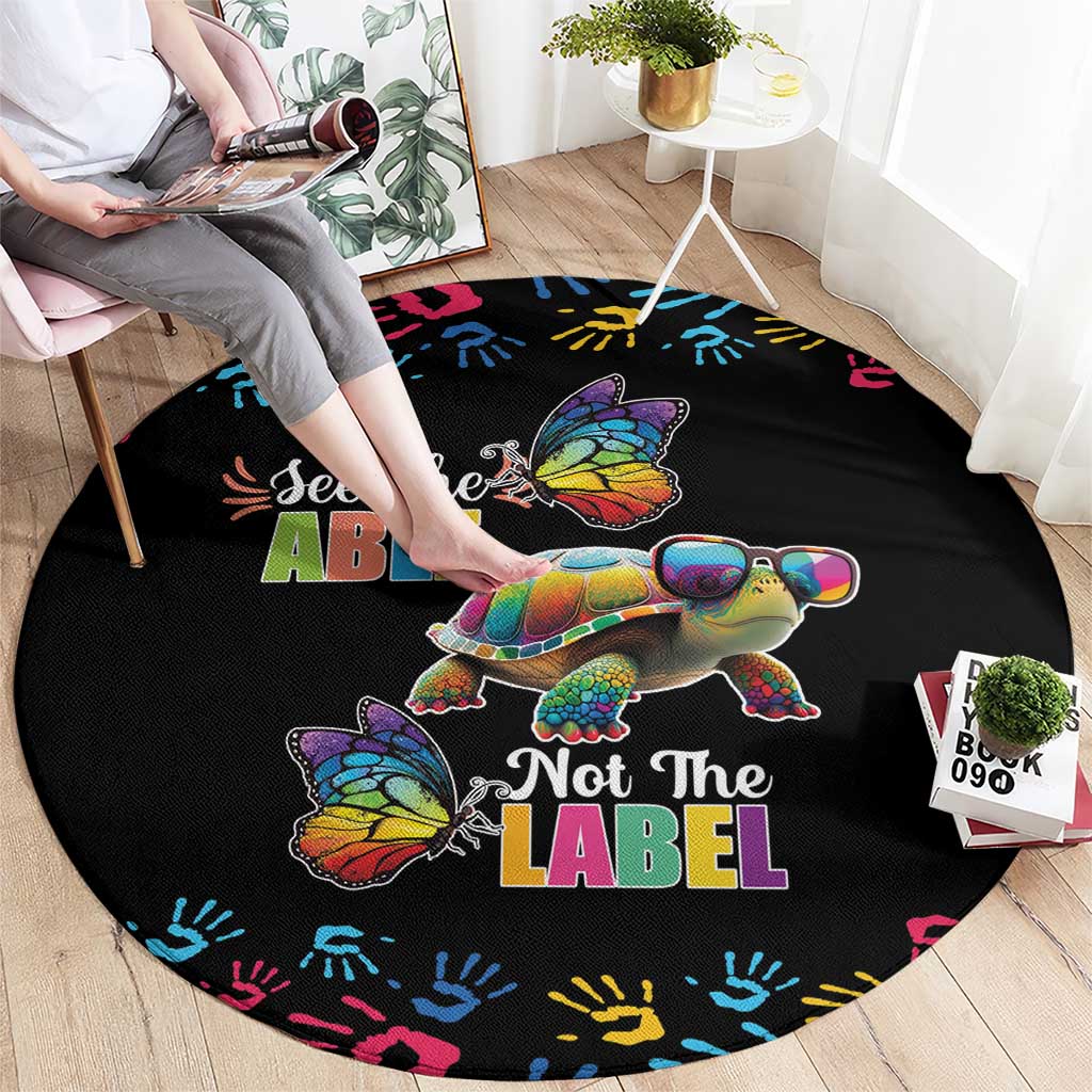 Autism Awareness Month Neurodiversity Round Carpet 2nd April See The Able Not The Label