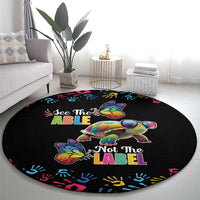 Autism Awareness Month Neurodiversity Round Carpet 2nd April See The Able Not The Label
