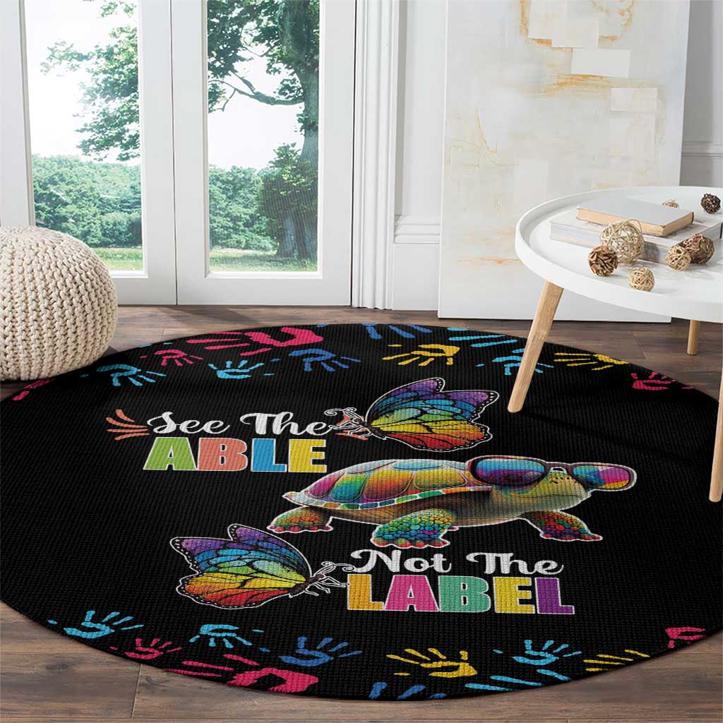 Autism Awareness Month Neurodiversity Round Carpet 2nd April See The Able Not The Label