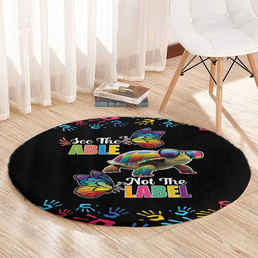 Autism Awareness Month Neurodiversity Round Carpet 2nd April See The Able Not The Label