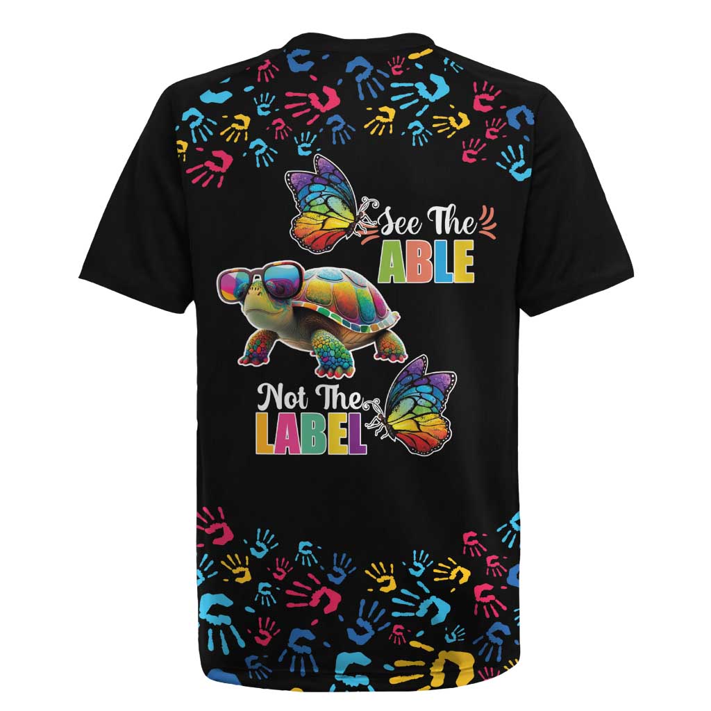 Autism Awareness Month Neurodiversity Rugby Jersey 2nd April See The Able Not The Label