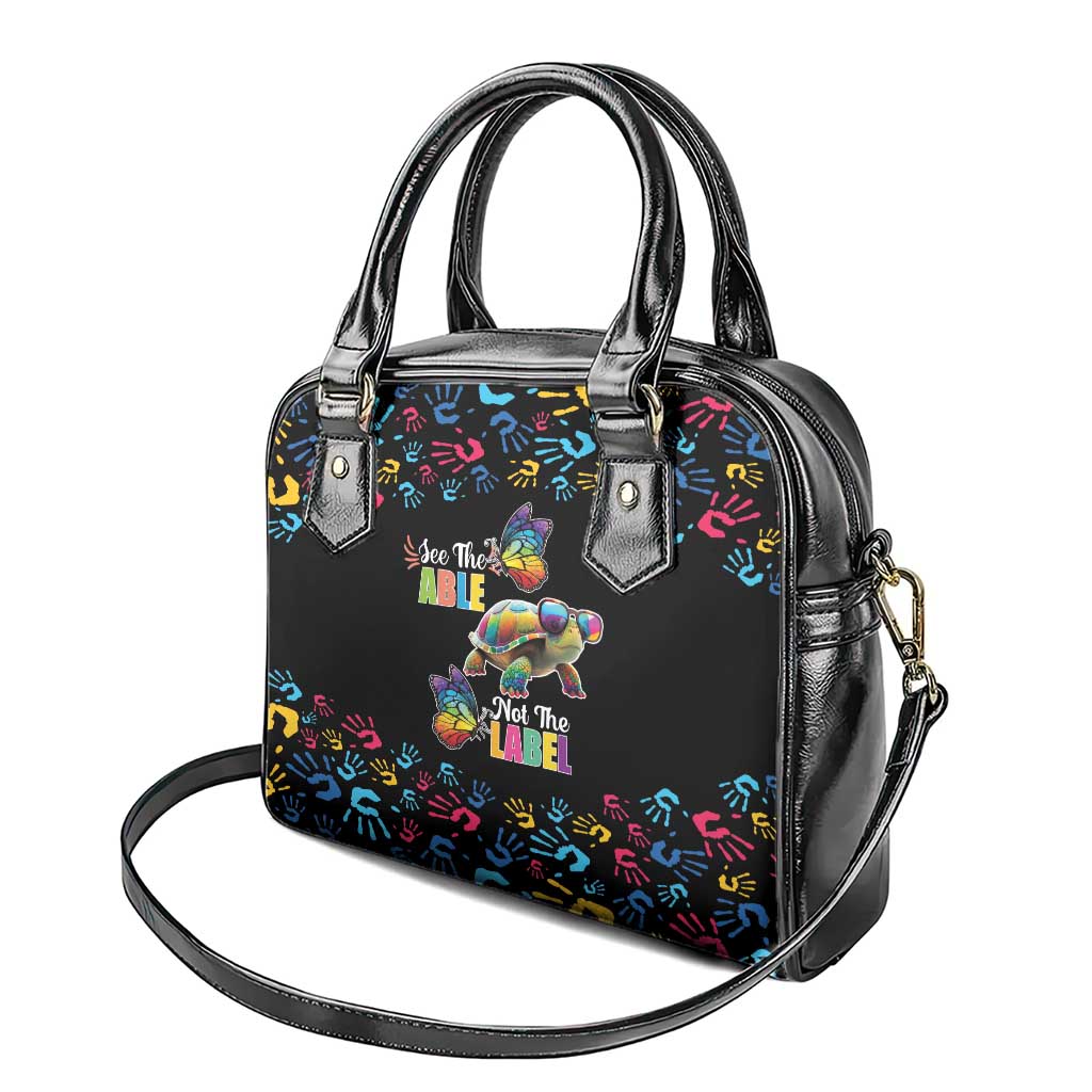 Autism Awareness Month Neurodiversity Shoulder Handbag 2nd April See The Able Not The Label